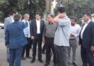 بازدید شهردار و اعضای شورای اسلامی شهر لاهیجان از محله پمپ بنزین