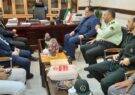 دیدار فرماندار شهرستان لاهیجان بهمراه شورای تامین با رئیس دادگستری و دادستان