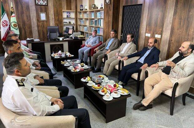 دیدار صمیمانه اعضای شورا و شهردار رشت با حافظان نظم و امنیت استان گیلان