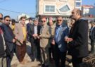 بازدید رئیس شورا، اعضای شورای اسلامی و شهردار رشت از عملیات اجرایی تعریض پل پستک