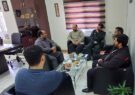 نشست مشترک مدیر درمان تامین اجتماعی گیلان و سپاه قدس استان