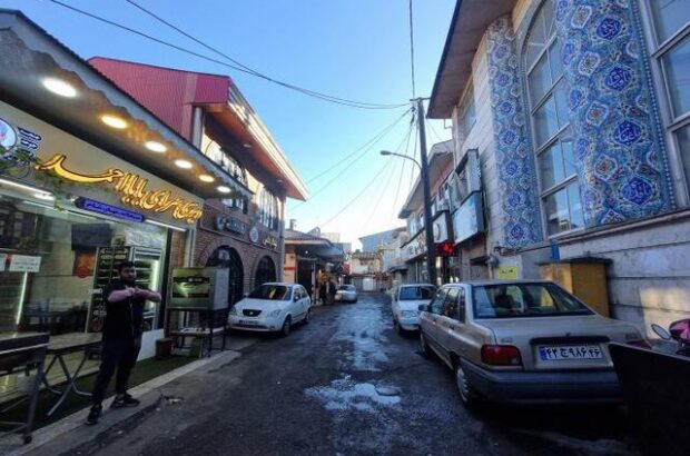 آغاز پروژه سنگفرش بازارچه سبزه میدان رشت
