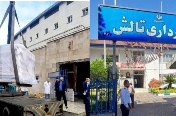 شهرداری تالش به بیمارستان شهید نورانی ۲۰۰ میلیون تومان اهدا کرد