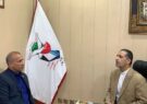 دیدار رییس هیئت جانبازان و توان‌یابان استان گیلان با رییس بنیاد شهید بندرانزلی