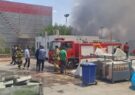 آتش سوزی در مجتمع تجاری کاسپین منطقه آزاد انزلی مهار شد آتش سوزی در مجتمع تجاری کاسپین منطقه آزاد انزلی مهار شد