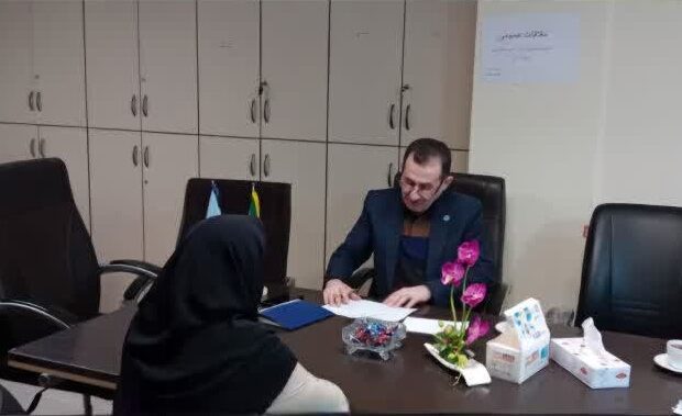 دیدار و گفت‌وگوی عمومی مدیر درمان تامین اجتماعی گیلان با همکاران و مراجعین کلینیک دندانپزشکی