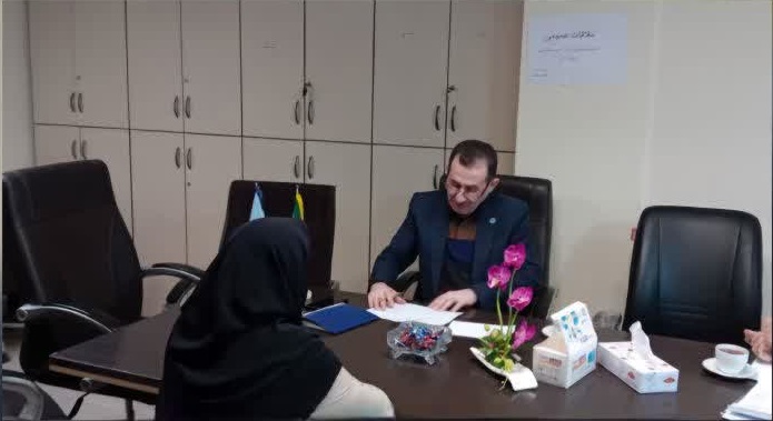 دیدار و گفت‌وگوی عمومی مدیر درمان تامین اجتماعی گیلان با همکاران و مراجعین کلینیک دندانپزشکی