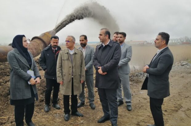آغاز لایروبی حوضچه آرامش بندر کاسپین آغاز لایروبی حوضچه آرامش بندر کاسپین