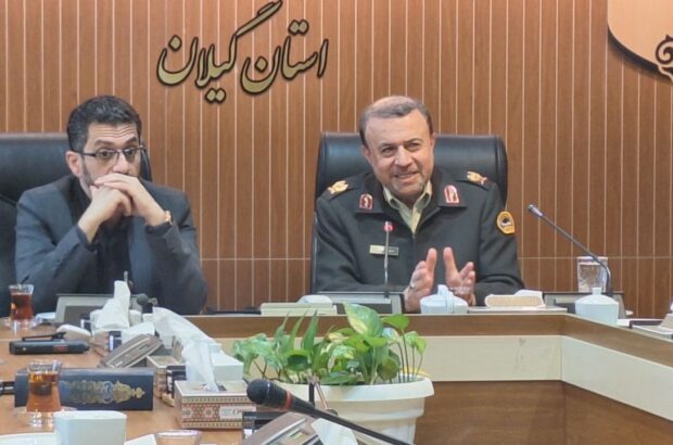 قدردانی فرمانده نیرو‌های انتظامی گیلان از اقدامات جهادی سازمان صدا و سیما در جنگ رمضان